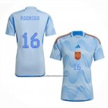 Camiseta Espana Jugador Rodrigo Segunda 2022