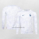 Camiseta Francia Segunda Manga Larga 2022