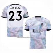 Camiseta Liverpool Jugador Luis Diaz Segunda 2022-23
