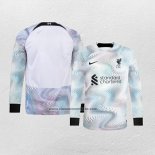 Camiseta Liverpool Segunda Manga Larga 2022-23