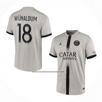 Camiseta Paris Saint-Germain Jugador Wijnaldum Segunda 2022-23