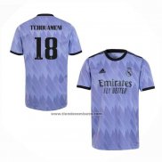 Camiseta Real Madrid Jugador Tchouameni Segunda 2022-23