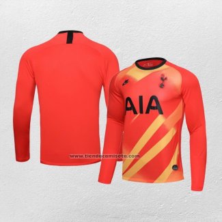 Portero Camiseta Tottenham Hotspur Manga Larga 2020-21 Naranja