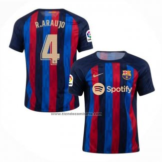 Primera Camiseta Barcelona Jugador R.Araujo 2022-23