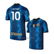 Primera Camiseta Inter Milan Jugador Lautaro 2021-22