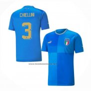 Primera Camiseta Italia Jugador Chiellini 2022