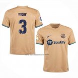 Segunda Camiseta Barcelona Jugador Pique 2022-23