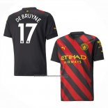 Segunda Camiseta Manchester City Jugador De Bruyne 2022-23