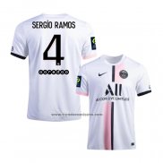 Segunda Camiseta Paris Saint-Germain Jugador Sergio Ramos 2021-22
