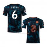 Tercera Camiseta Chelsea Jugador T.Silva 2021-22