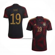 Camiseta Alemania Jugador Sane Segunda 2022