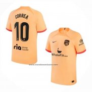 Camiseta Atletico Madrid Jugador Correa Tercera 2022-23