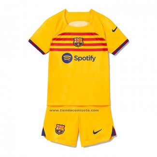 Camiseta Barcelona Cuarto Nino 2022-23