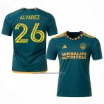 Camiseta Los Angeles Galaxy Jugador Alvarez Segunda 2023-24