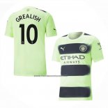 Camiseta Manchester City Jugador Grealish Tercera 2022-23