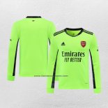 Portero Camiseta Arsenal Manga Larga 2020-21 Verde