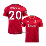 Primera Camiseta Liverpool Jugador Diogo J. 2021-22