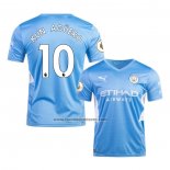 Primera Camiseta Manchester City Jugador Kun Aguero 2021-22