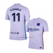 Segunda Camiseta Barcelona Jugador O.Dembele 2021-22