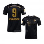 Segunda Camiseta Bayern Munich Jugador Lewandowski 2021-22
