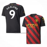 Segunda Camiseta Manchester City Jugador Haaland 2022-23