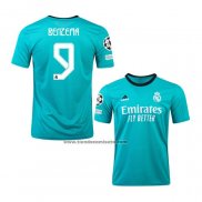 Tercera Camiseta Real Madrid Jugador Benzema 2021-22