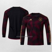 Camiseta Alemania Segunda Manga Larga 2022