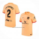 Camiseta Atletico Madrid Jugador J.M.Gimenez Tercera 2022-23