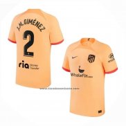 Camiseta Atletico Madrid Jugador J.M.Gimenez Tercera 2022-23