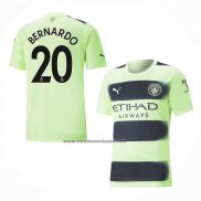 Camiseta Manchester City Jugador Bernardo Tercera 2022-23