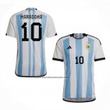 Maradona Primera Camiseta Argentina Jugador 2022
