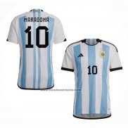 Maradona Primera Camiseta Argentina Jugador 2022