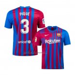 Primera Camiseta Barcelona Jugador Pique 2021-22