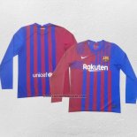 Primera Camiseta Barcelona Manga Larga 2021-22