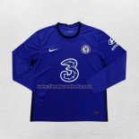 Primera Camiseta Chelsea Manga Larga 2020-21
