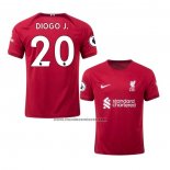 Primera Camiseta Liverpool Jugador Diogo J. 2022-23