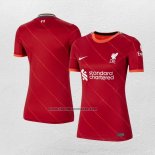 Primera Camiseta Liverpool Mujer 2021-22