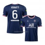 Primera Camiseta Paris Saint-Germain Jugador Verratti 2021-22