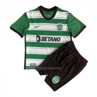 Primera Camiseta Sporting Nino 2022-23