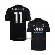 Segunda Camiseta Juventus Jugador Cuadrado 2021-22