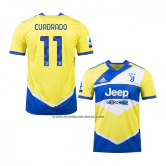Tercera Camiseta Juventus Jugador Cuadrado 2021-22