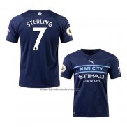 Tercera Camiseta Manchester City Jugador Sterling 2021-22