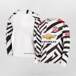 Tercera Camiseta Manchester United Manga Larga 2020-21