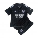 Camiseta Arsenal Portero Nino 2023-24 Negro