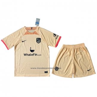 Camiseta Atletico Madrid Tercera Nino 2022-23