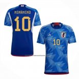 Camiseta Japon Jugador Minamino Primera 2022