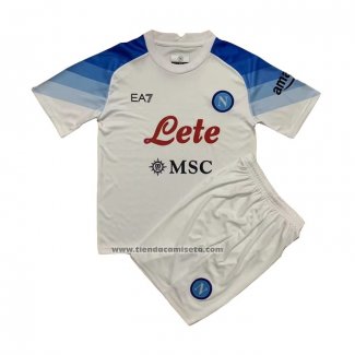 Camiseta Napoli Segunda Nino 2022-23