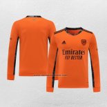 Portero Camiseta Arsenal Manga Larga 2020-21 Naranja
