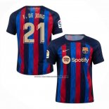 Primera Camiseta Barcelona Jugador F.De Jong 2022-23