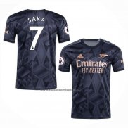 Segunda Camiseta Arsenal Jugador Saka 2022-23